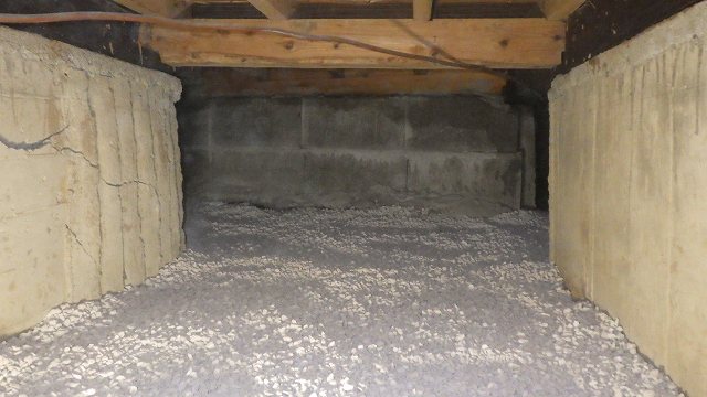 クラシオ　施工実績　床下調湿材 敷き込み工事（アフター写真）